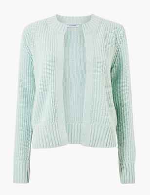 Textured Open Front Cardigan | M&S Collection | M&S