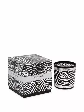 Dolce & Gabbana zebra-print Scented Candle (250g) - Farfetch