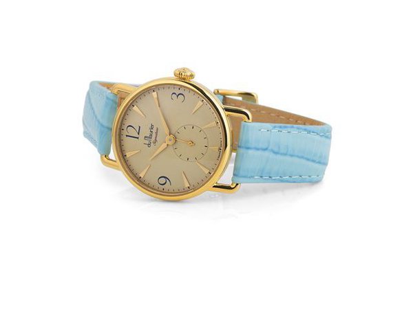 pale blue watch