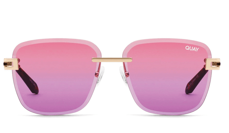 magenta tinted sunglasses