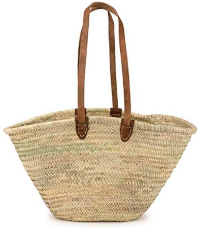 Morocco Market Tote Basket Bag