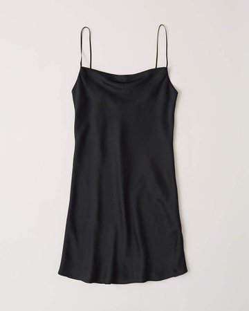 Women's Cowl Neck Satin Slip Dress | Women's Clearance | Abercrombie.com