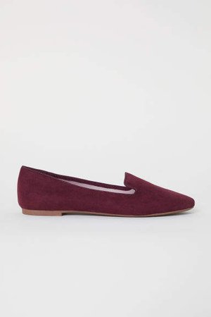 Loafers - Red