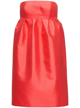 Prada Strapless Mini Dress - Farfetch