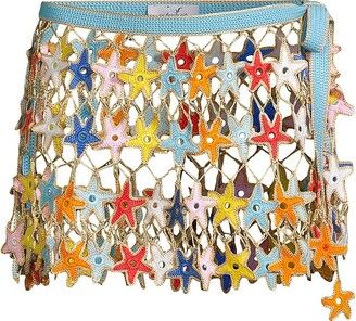 My Beachy Side Star Crochet Miniskirt - ShopStyle