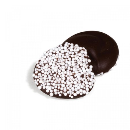 Dark Nonpareil w/ White Seeds: 7LB Case - Chocolate - Sweets