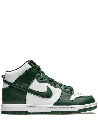 Nike Dunk High "Spartan Green" Sneakers - Farfetch | uploader: 16_22