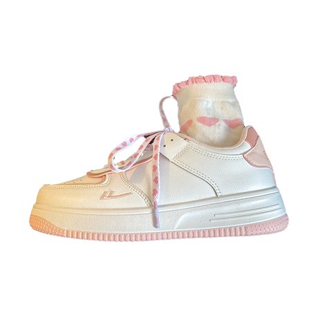 Sweet Cute Girl Pink & Blue Heart & Cloud Sneakers Shoes · sugarplum · Online Store Powered by Storenvy