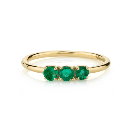 Emerald Triple Ring Band, The Last Line