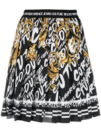 Versace Jeans Couture baroque-print Mini Skirt - Farfetch