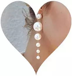 Amazon.com: Denifery Boho Gold Long Tassel Earrings Fringe Dangle Earrings Pearls Earrings Thin Earrings Handmade Bohemian Statement Earrings for Women Girls Daily Party: Clothing, Shoes & Jewelry