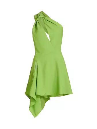 Shop Cult Gaia Eliana One-Shoulder Minidress | Saks Fifth Avenue