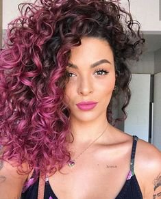 Pinterest - #pinkcurls hashtag on Instagram • Photos and Videos | Curly Hair