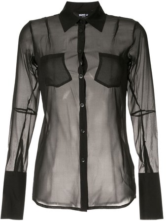 Yang Li Sheer Shirt | Farfetch.com