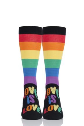 Pride Rainbow Love is Love Socks from SockShop
