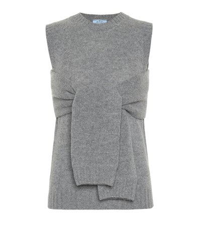 Wool & cashmere grey sweater