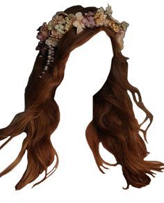 Ginger Hair With Flower Crown
