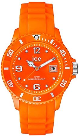Ice-Watch - ICE Forever Orange - Men's Wristwatch with Silicon Strap - 000138 (Medium): Ice Watch: Amazon.co.uk: Watches