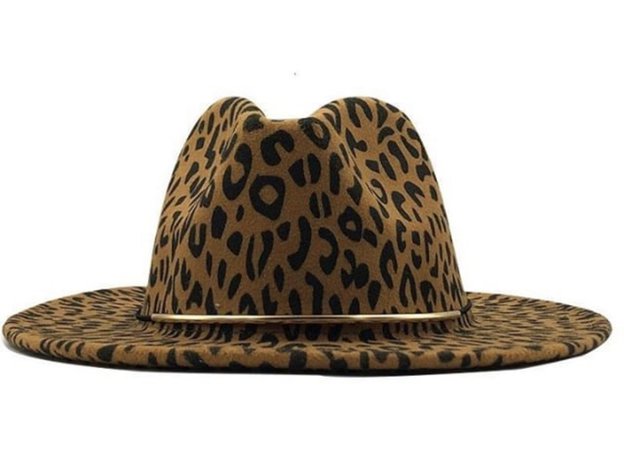 leopard hat
