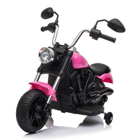 Kids Electric Motorcycle for Boys Girls, URHOMEPRO Battery Powered Ride On Cars, Ride On Motorcycle with Training Wheels, Lights, Music, 6 volt Ride On Toys, Birthday/Christmas Gift, Red, W13397 - Walmart.com - Walmart.com