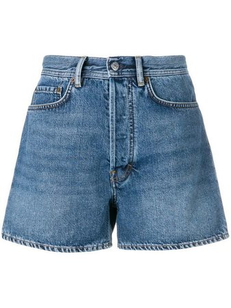 Acne Studios Swamp denim shorts $220 - Buy SS19 Online - Fast Global Delivery, Price