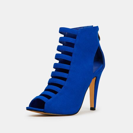 Women's Sandals Fall / Winter Pumps Peep Toe Business Vintage Roman Shoes Daily Solid Colored Suede Booties / Ankle Boots Royal Blue 7649912 2020 – $44.79