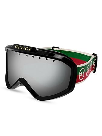 Shop Gucci Mirrored Mask Injection Ski Goggles | Saks Fifth Avenue