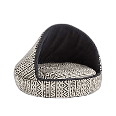 Full Cheeks Small Pet Tribal Cave Bed