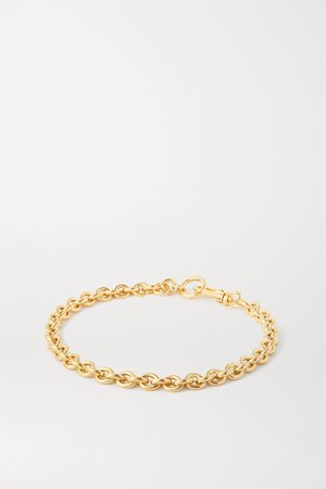 Gold Cable gold-plated necklace | Laura Lombardi | NET-A-PORTER