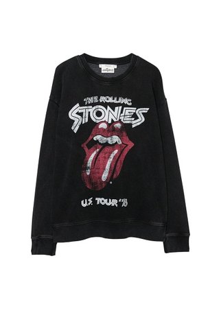 MANGO Rolling Stones sweatshirt