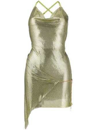 Poster Girl Chainmail Mini Dress Ss20 | Farfetch.com