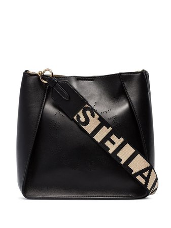 Stella Mccartney Perforated Logo Crossbody Bag | Farfetch.com