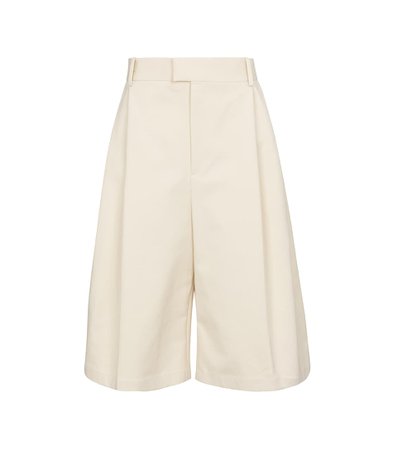 Bottega Veneta - Cotton Bermuda shorts | Mytheresa