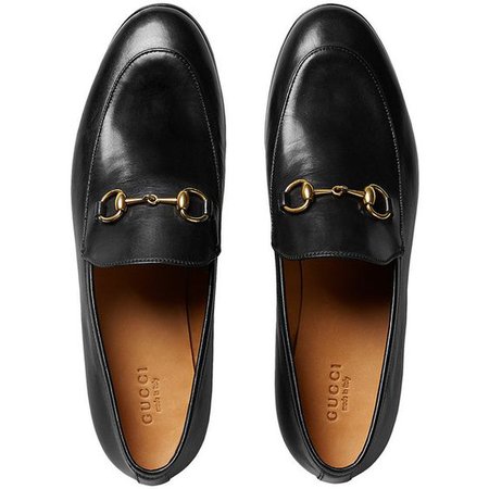 Gucci Jordaan leather loafers shoes