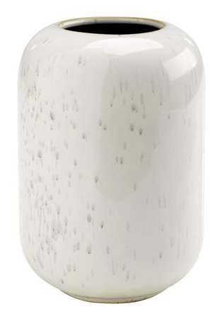 Vase TRISTAN Ø9xH13cm hvit | JYSK