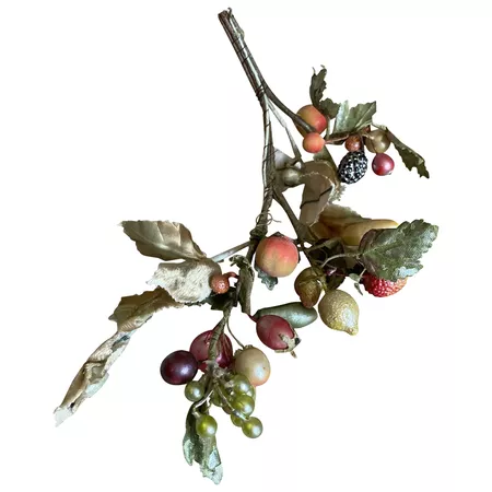 Bella Bordello Vintage Millinery Fruit Branch Berries Tiny Pear : Bella Bordello | Ruby Lane