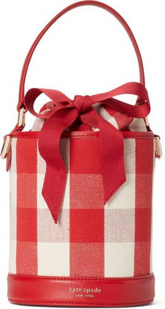 picnic gingham bucket bag | Nordstrom
