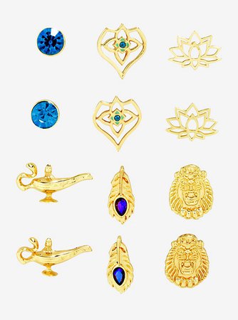 Disney Aladdin Jasmine Stud Earring Set
