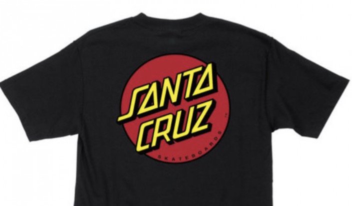 Santa Cruz crop top