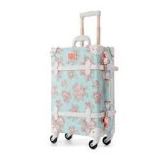 floral suitcase