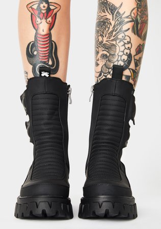 Koi Footwear Vader Ankle Boots | Dolls Kill