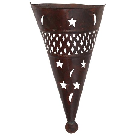 Moroccan Metal Wall Sconce Shade For Sale at 1stDibs