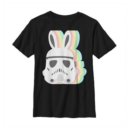 Star Wars Boys' Easter Stormtrooper Pastel Easter Ears T-Shirt : Target