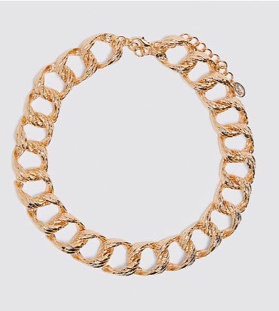 gold chain necklace Zara