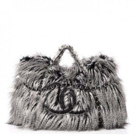 Chanel Faux Fur Bag