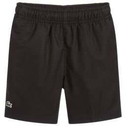 Lacoste Sport - Boys Black Shorts | Childrensalon