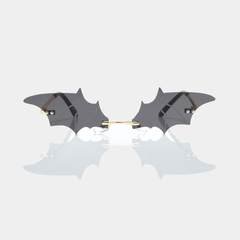 Bat out of Hell Black Sunglasses | Koi