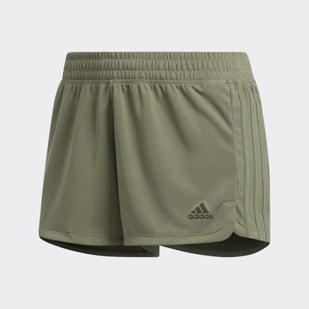 adidas Pacer 3-Stripes Knit Shorts - Green | adidas US