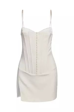 FRIELLA DRESS - WHITE : OFF WHITE – I.AM.GIA