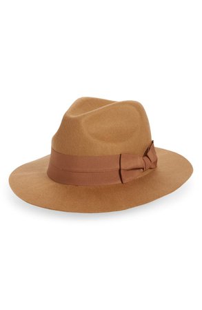 Nordstrom Short Brim Wool Panama Hat | Nordstrom